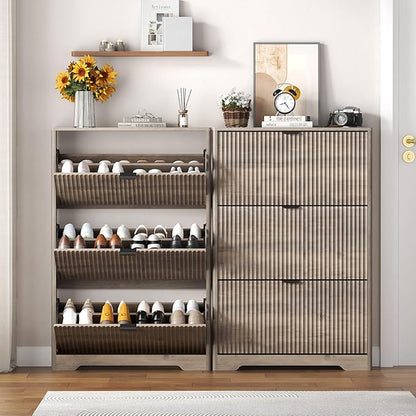 Shoe Cabinet Storage for Entryway - Image 3