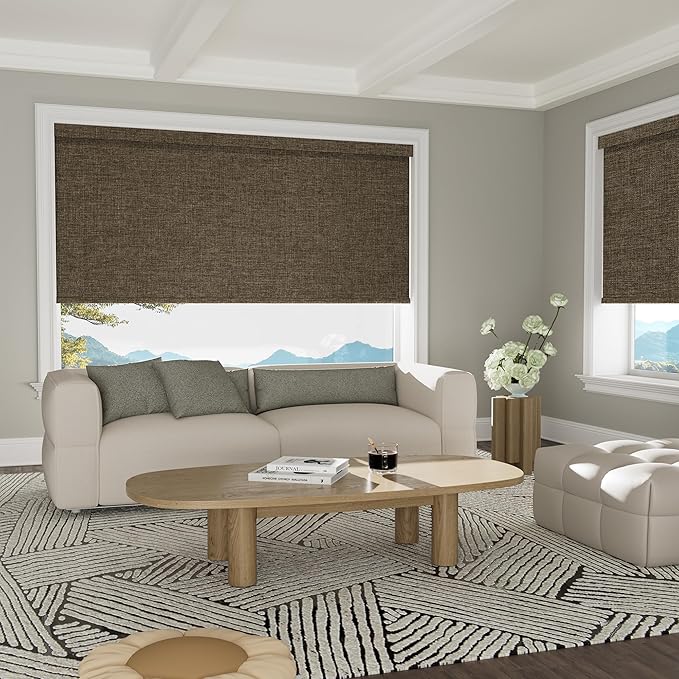 Boolegon Motorized 100% Blackout Roller Blinds - Image 5