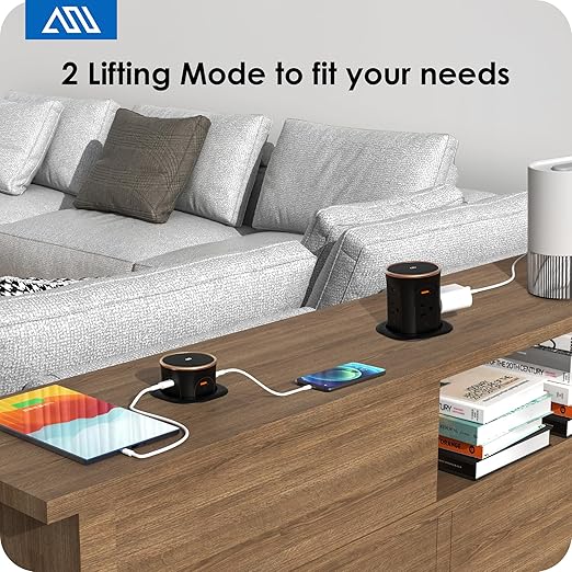 ANNQUAN Motorized Pop Up Countertop Receptacle - Image 3