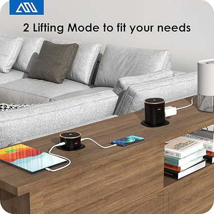 ANNQUAN Motorized Pop Up Countertop Receptacle - Image 3