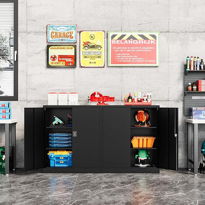 Metal Storage Cabinet-36” Tall Steel File Cabinets - Image 8