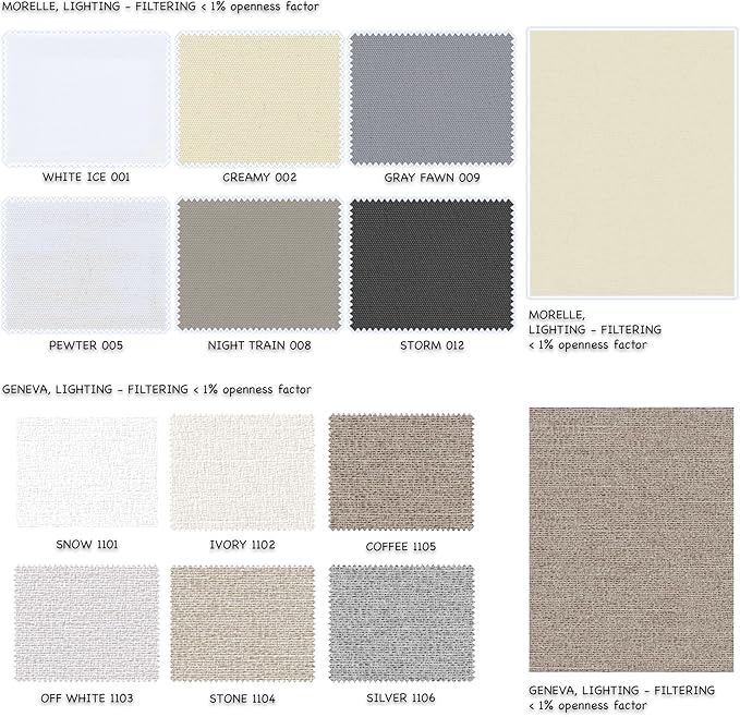 HILADUO Custom Motorized Light Filtering Roller Shades – Smart Electric Blinds - Image 3