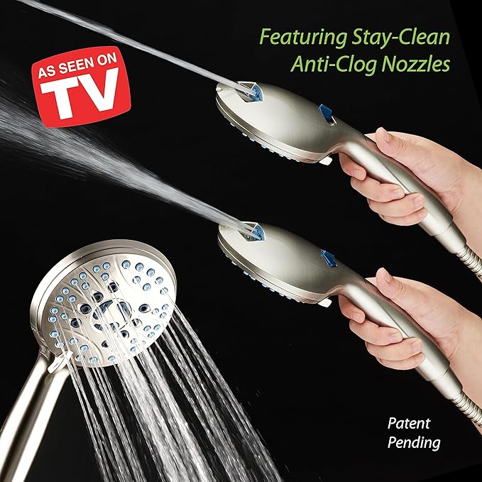 Hotel Spa AquaCare As-Seen-On-TV High Pressure Handheld/Rain 50-mode 3-way - Image 3