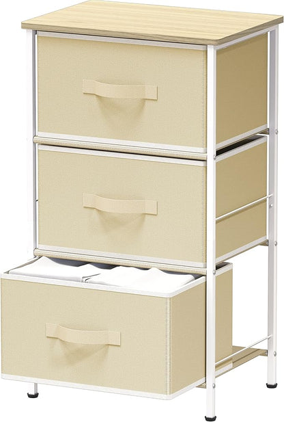 Simple Houseware 3 Drawer Nightstand Dresser by SimpleHouseware