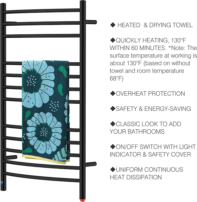 HEATGENE Electric Towel Warmer - Image 6