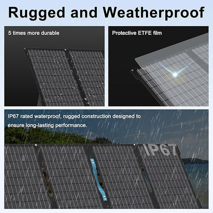 E-POWO 60W Portable Solar Panels Chargers - Image 6