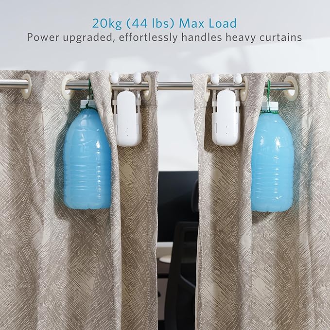 Tripvyantic Automatic Curtain Opener Smart Motorized: 2-Pack Heavy Duty 20KG - Image 3