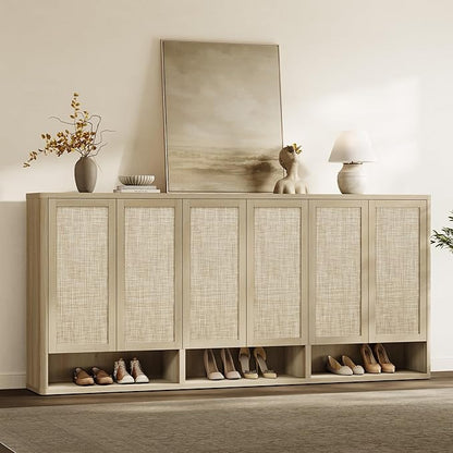 SICOTAS Rattan Shoe Storage Cabinet by SICOTAS