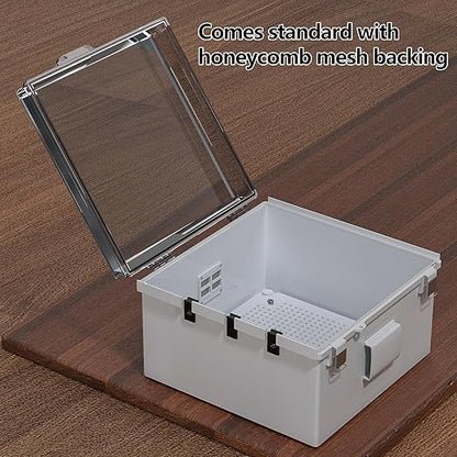 ABS Electrical Junction Box, Ventilated Design, Cable Grommets, IP65 Waterproof - Image 6