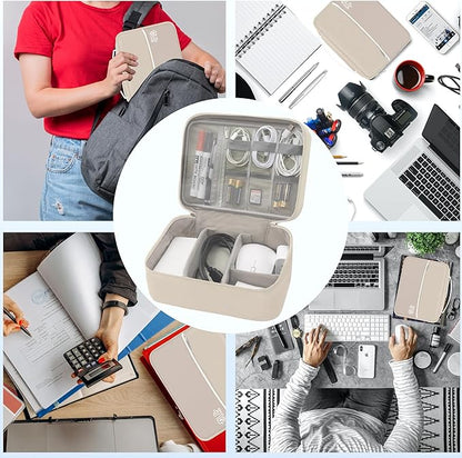Electronics Organizer, Travel Cord Organizer Pouch, Portable Cable Organizer - Image 6