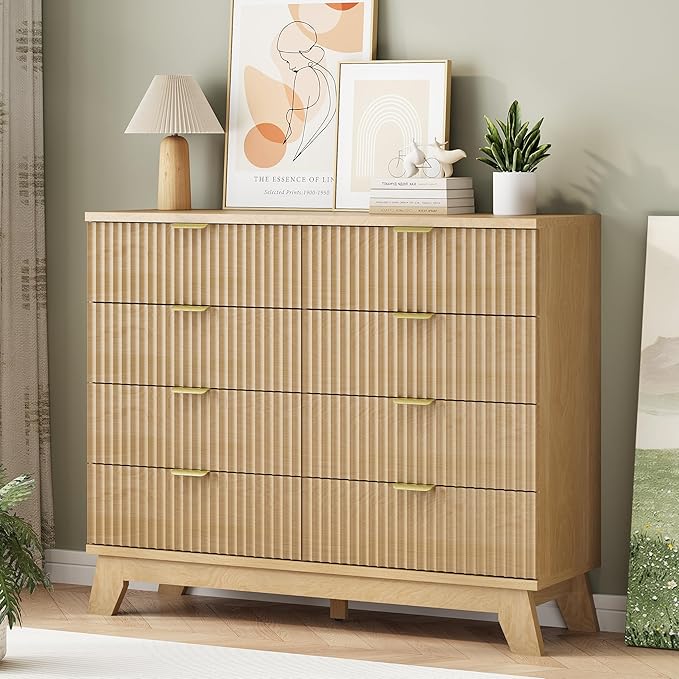 Fluted Dresser for Bedroom - Image 4