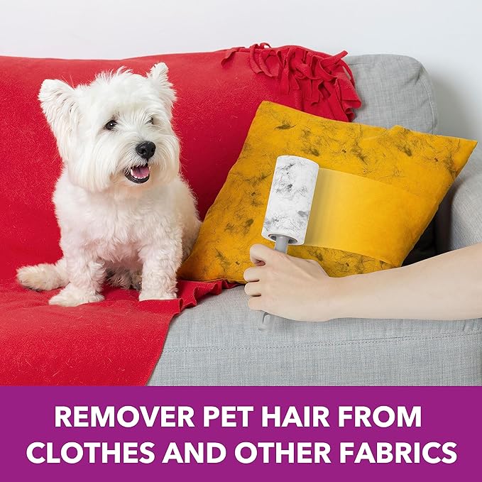 MEIQIHOME Lint Rollers for Pet Hair Extra Sticky, 1110 Sheets Mega Value Set - Image 3