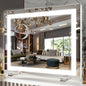 FENNIO Vanity Mirror with Lights，20"x23" Lighted Makeup Mirror, Large Makeup by FENNIOLEDMIRRORS