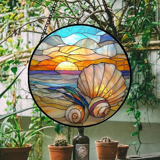 AMDERVEN Stained Glass Window Hanging - Image 5