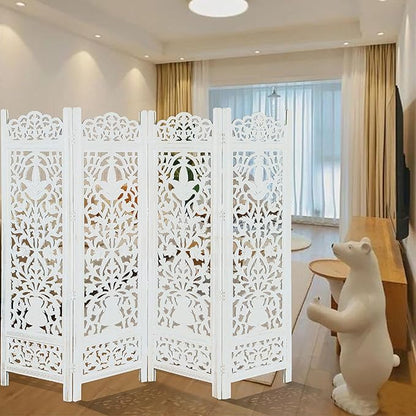 Lightnpro 4-Panel Wooden Room Divider 72"×72" - Image 7