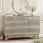 Xixini Fluted Dresser for Bedroom by Xixini