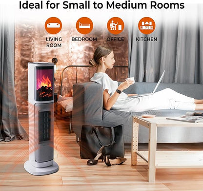 Comfort Zone 25" Tower Space Heater - Image 8