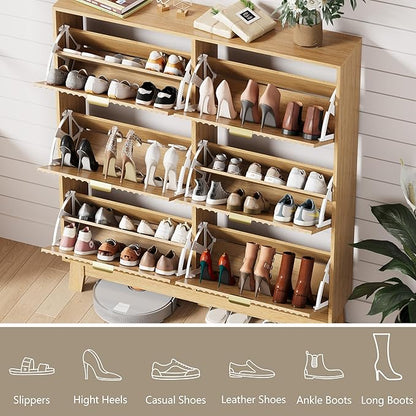 Shoe Cabinet Storage for Entryway - Image 3