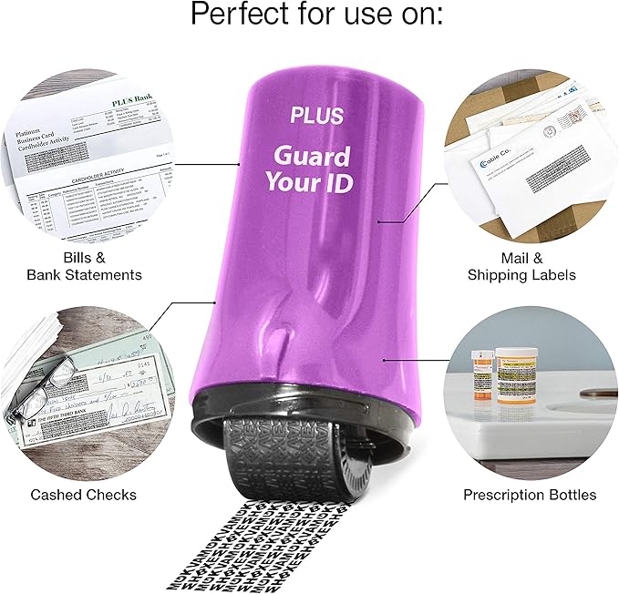 Identity Theft Protection Roller 3-Pack Advanced 2.0 Security Stamp by Guard - Image 3