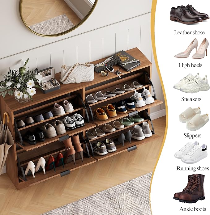 Shoe Cabinet Storage for Entryway - Image 4