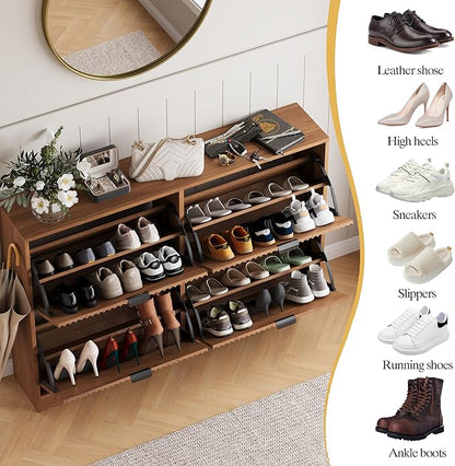 Shoe Cabinet Storage for Entryway - Image 4