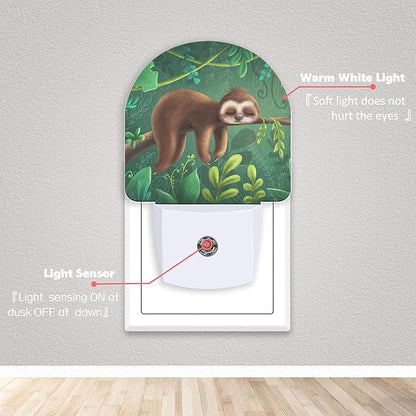 Axxitude Cute Sleeping Koala Forest Night Lights Plug into Wall - Image 2