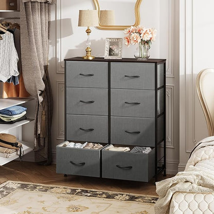 WLIVE Fabric Dresser for Bedroom, Tall Dresser - Image 2