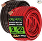 GEARit 8 Gauge Wire Copper Clad Aluminum CCA by GEARit