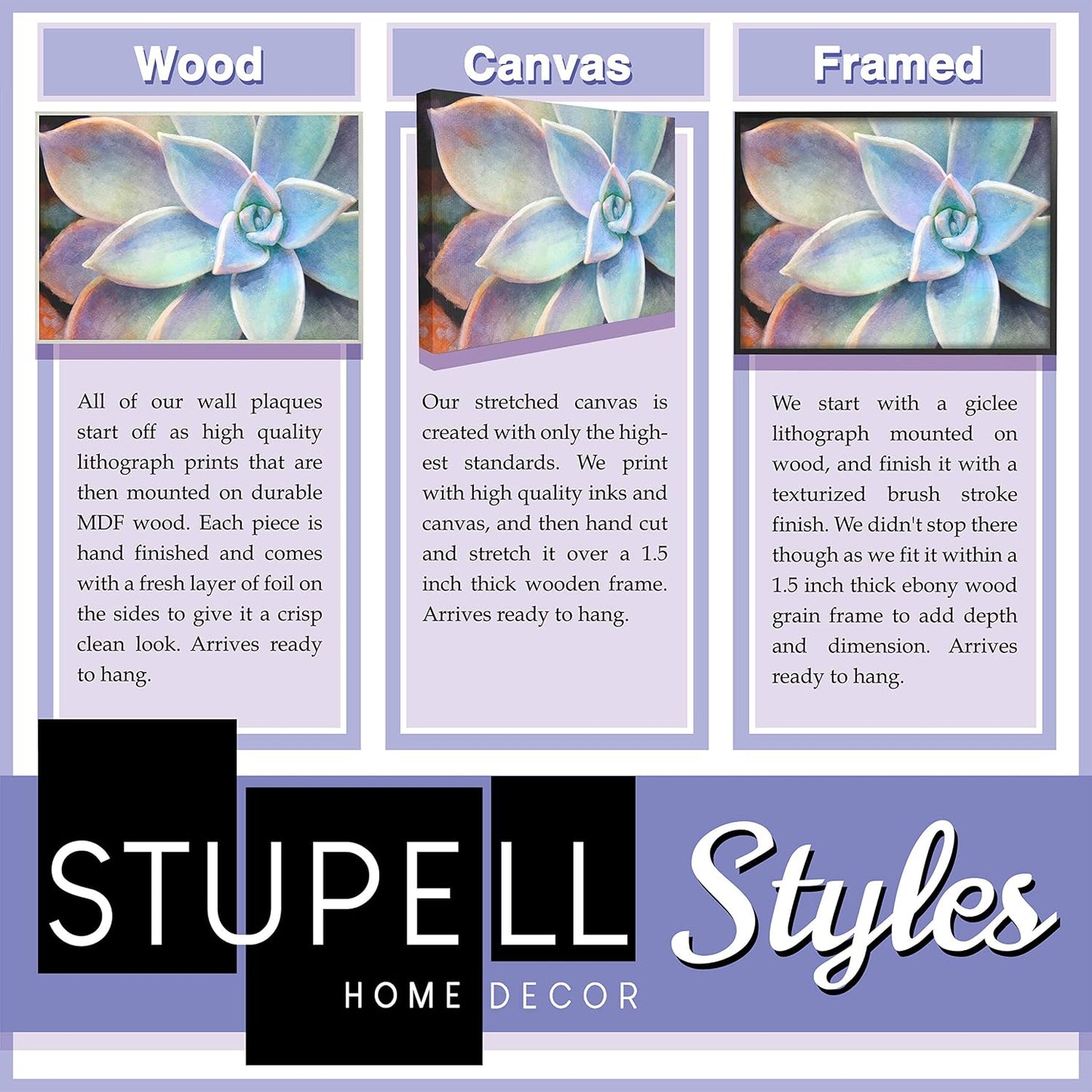 Stupell Industries agp-105 Wall Plaque, 13 x 19 (Pack of 2)
