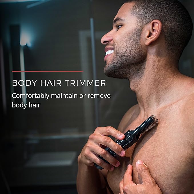 Remington Head to Toe Advanced Rechargeable Powered Body Groomer Kit, Beard - Image 4