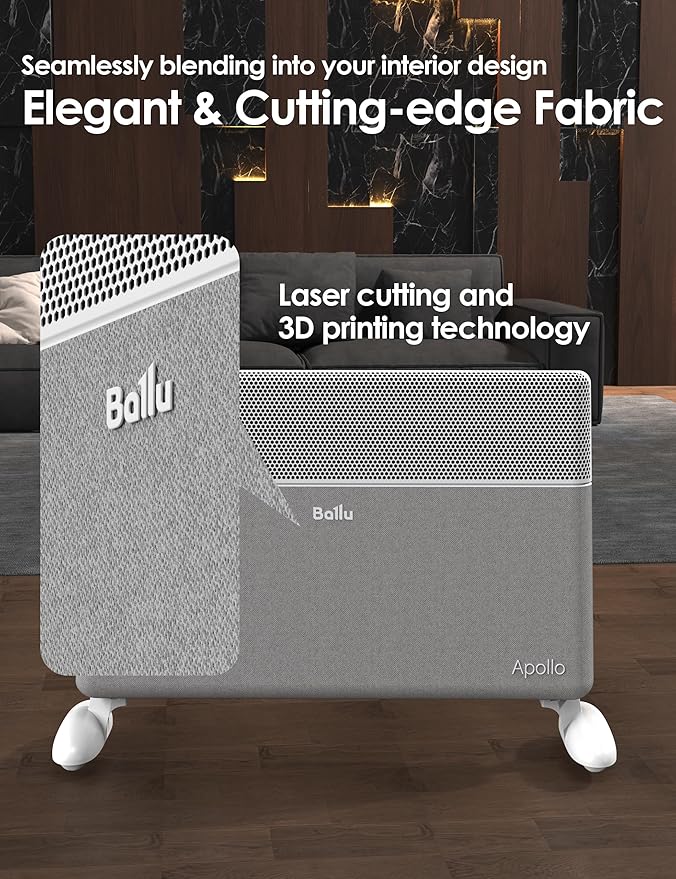 Ballu Convection Panel Space Heater - Image 6