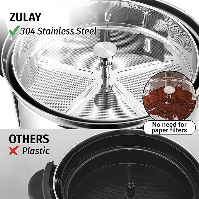 Zulay Commercial Grade 100 Cup Coffee Maker Hot Water Urn - Image 3