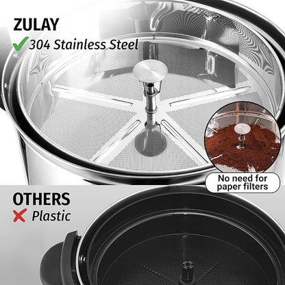 Zulay Commercial Grade 100 Cup Coffee Maker Hot Water Urn - Image 3