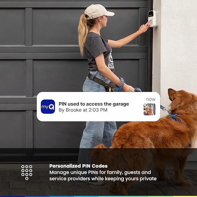 myQ Smart Garage Door Video Keypad - Image 4