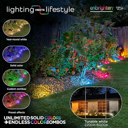 Enbrighten Vibe Eternity Garden Lights, Extension Only, Not - Image 3
