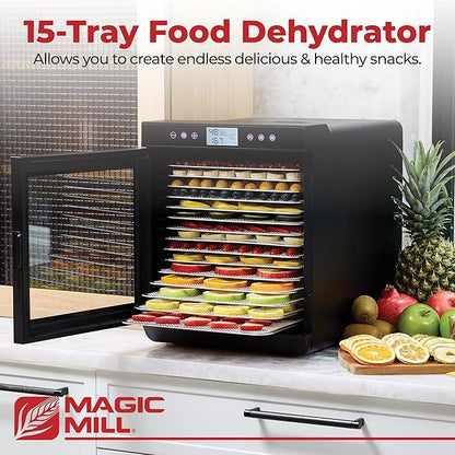 Magic Mill Premium Food Dehydrator Machine 800W Dryer - Image 2