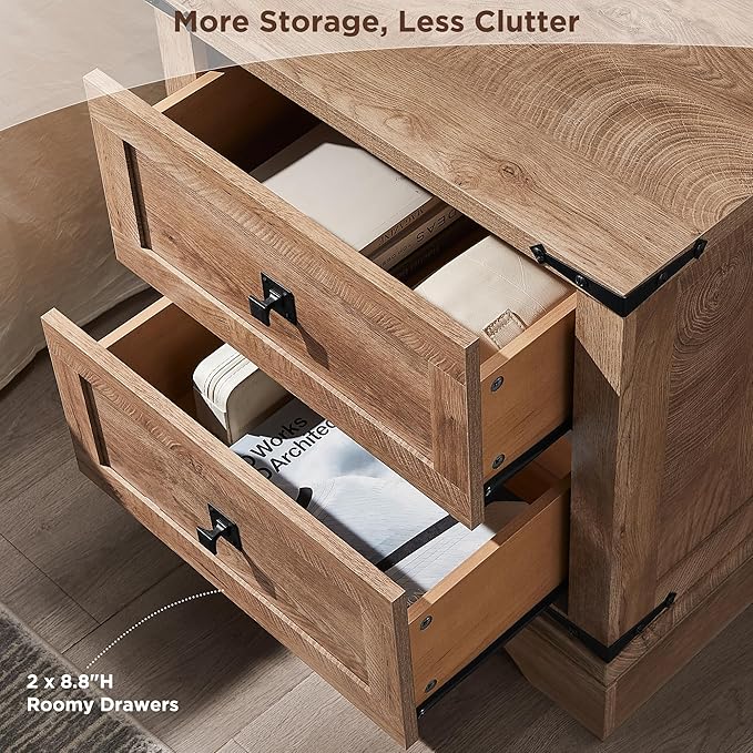 T4TREAM 24" Farmhouse Nightstand - Image 5