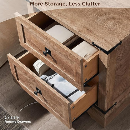 T4TREAM 24" Farmhouse Nightstand - Image 5