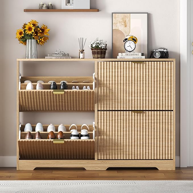 Shoe Cabinet Storage for Entryway - Image 3