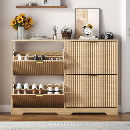 Shoe Cabinet Storage for Entryway - Image 3