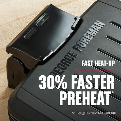 George Foreman® Fully Submersible™ Grill, NEW Dishwasher Safe, Wash the Entire - Image 4