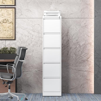 5 Drawer Vertical File Cabinet - Image 2