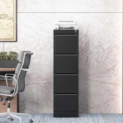 File Cabinet, 4 Drawer File Cabinet - Image 2