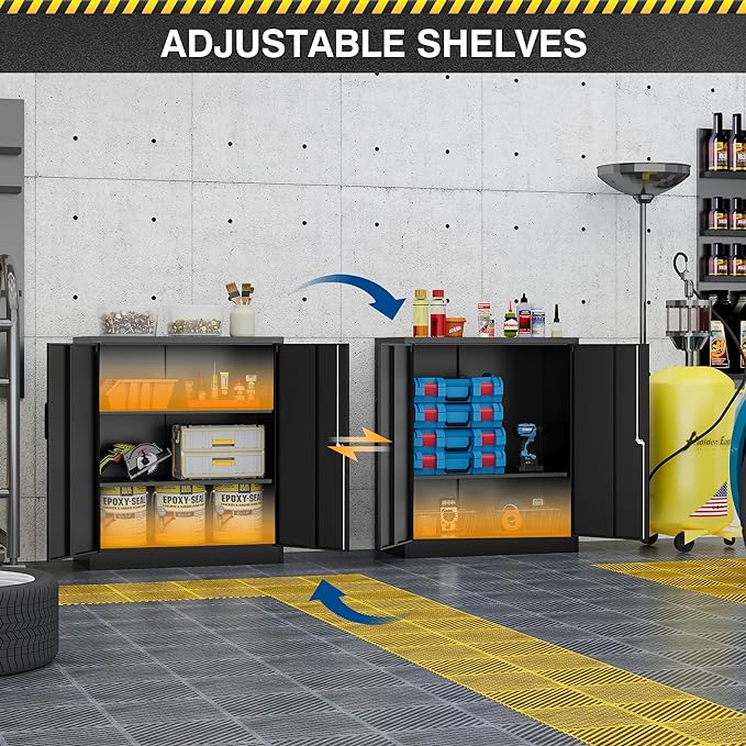 Metal Storage Cabinet-36” Tall Steel File Cabinets - Image 5