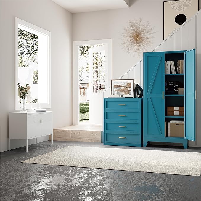 61" Tall Pantry Cabinet, Kitchen Pantry Storage Cabinets - Image 2