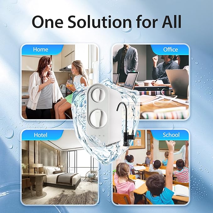 iSpring RO600ORB Tankless Reverse Osmosis System Under Sink, 600 GPD Fast Flow - Image 8