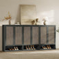 SICOTAS Rattan Shoe Storage Cabinet by SICOTAS