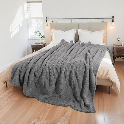 Electric Heated Blanket Throw Size 50"×60" - Image 3