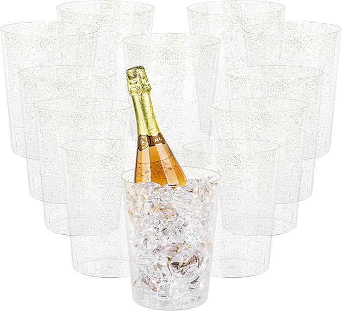 Tiawudi 12 Pack Plastic Ice Bucket by Tiawudi