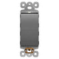 LIDER Minimalist Design Matte Finish Lighted Decorator Switch, Frameless Paddle by LIDER